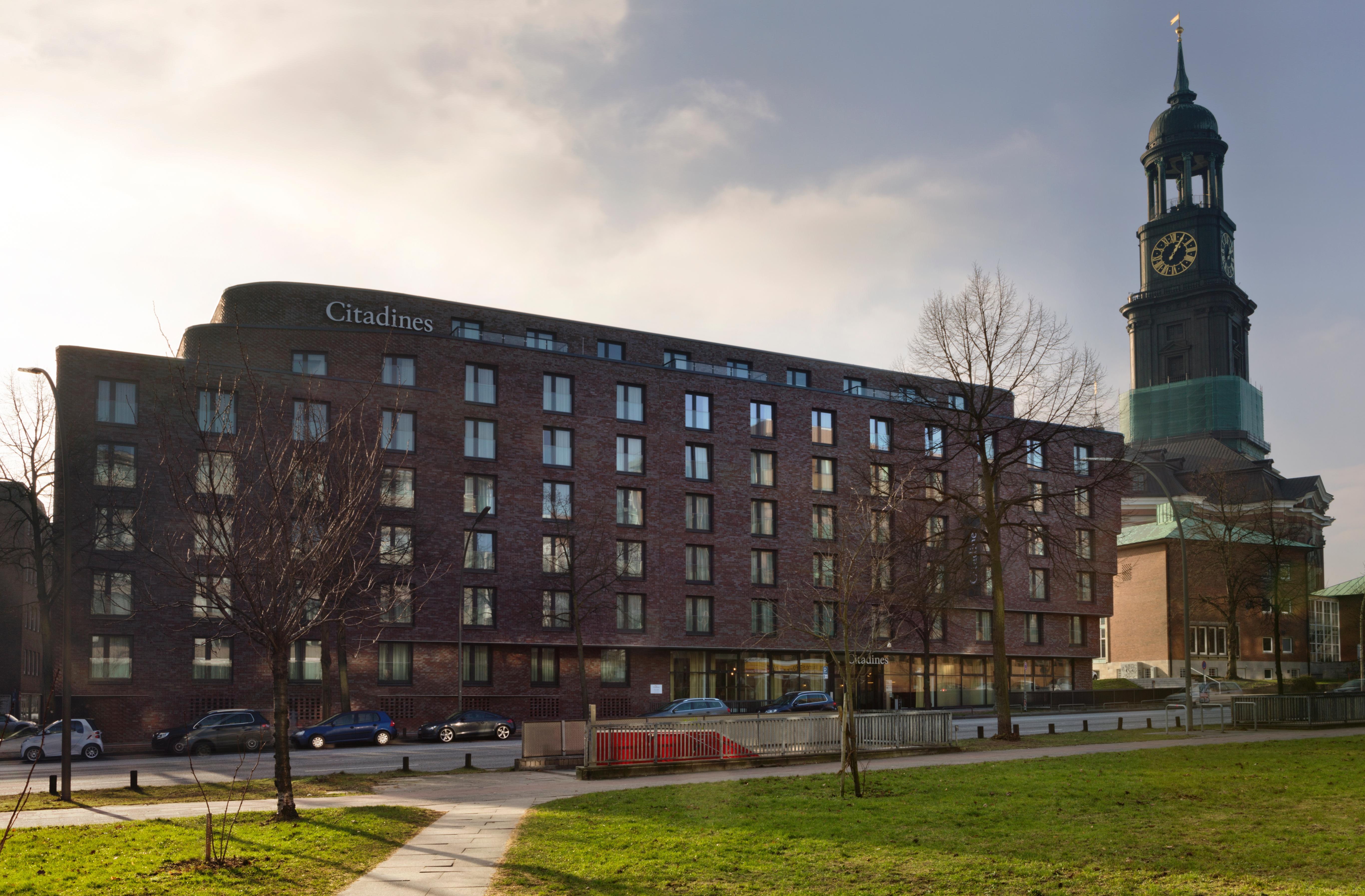 Citadines Michel Hamburg Aparthotel Exterior foto